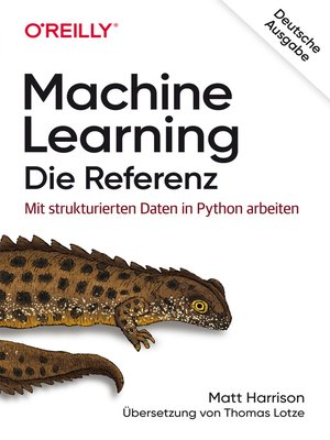 cover image of Machine Learning – Die Referenz